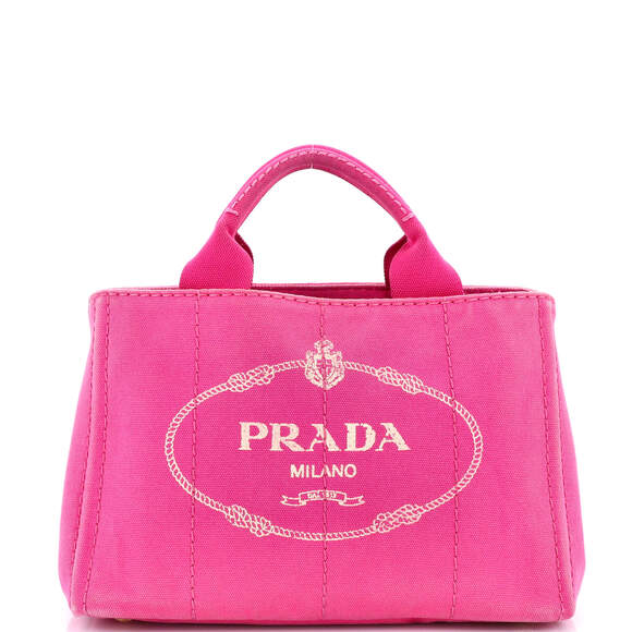 Prada Canapa Tote Canvas Mini #185009P59B